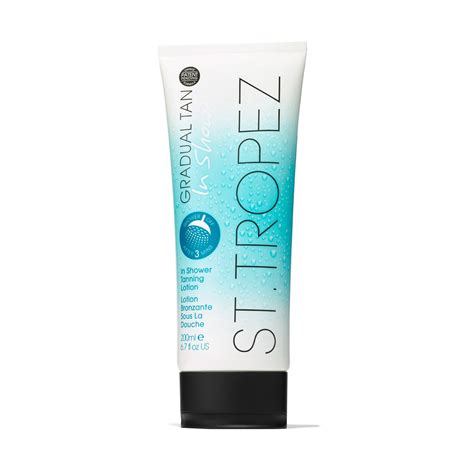 st tropez gradual tan in shower lotion review allure