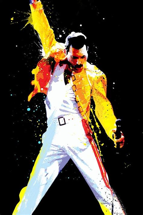 Freddie Mercury Queen Pop Art Art Print By Ciaranmonaghan On Etsy