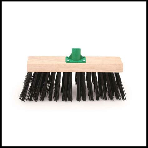 Charles Bentley Black PVC Yard Brush With Bracket 12 C Booth Son