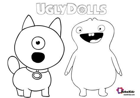 Moxy Uglydolls Coloring Page