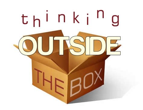Tip Of The Week Think Outside The Box What Box Tips For Good