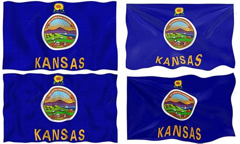 Bandera De Kansas Tela De Bandera De Fondo Foto E Imagen Para Descarga