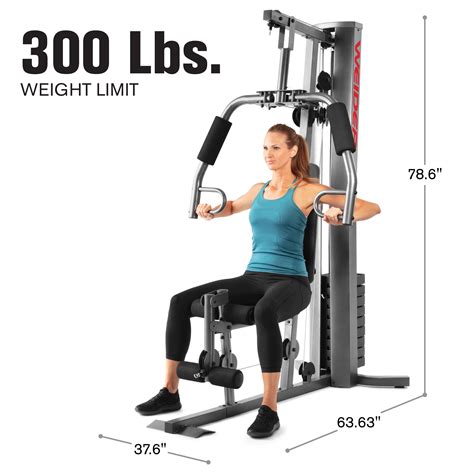 Buy Weider Xrs 50 Home Gym With 112 Lb Vinyl Weight Stack Online In Kazakhstan 676606692