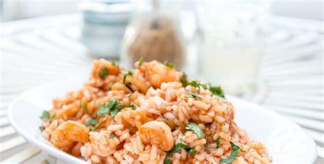 Recette Risotto aux champignons et aux crevettes