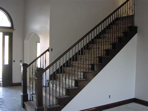 Handrails, or banisters, give you something to hold onto while walking up and down the staircase, while a stair railing prevents falling off the side of the staircase. Styles and Designs of Stair Railing Ideas