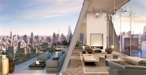 In Rare Turn Penthouse On New Yorks Billionaires Row To Hit Auction