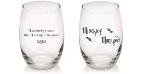 Harry Potter Stemless Wine Glasses Harry Potter Ts For Her Popsugar Tech Photo 18