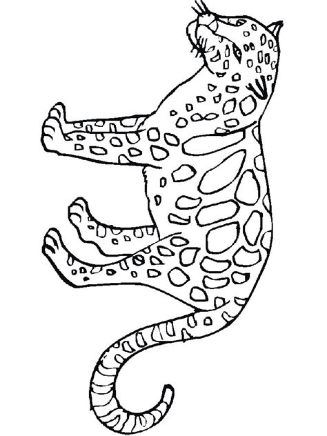 Leopard Coloring Pages Download And Print Leopard Coloring Pages