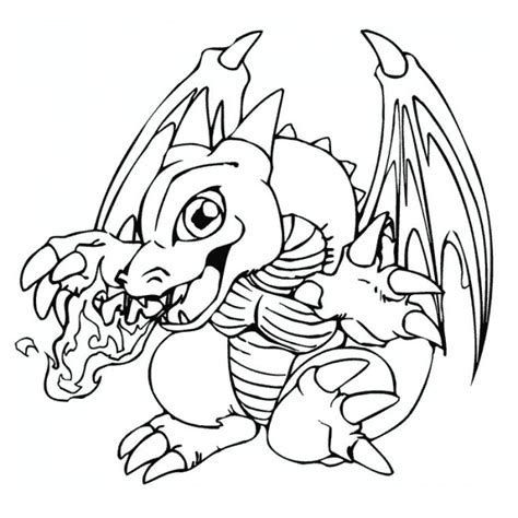 Coloriage Dragon Feu Pokémon Dessin Gratuit à Imprimer