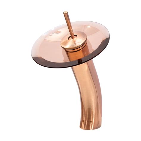 A recent roundup of inspiration featured copper sinks and copper faucets and exposed copper pipes. Dyconn Ribbon 6in. Single Hole Single-Handle Modern Glass ...