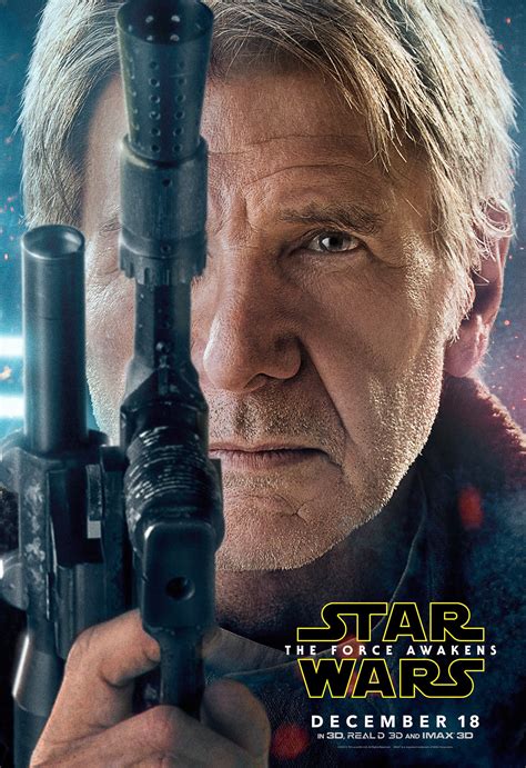 Official Character Posters From Star Wars Episode Vii The Force Awakens