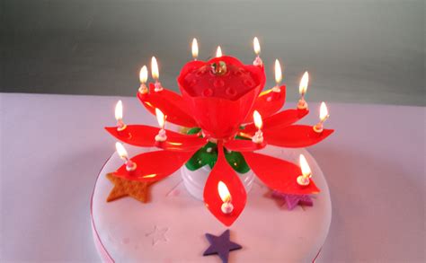 Flower Burst Birthday Cake Candle A Community Crowdfunding Project In