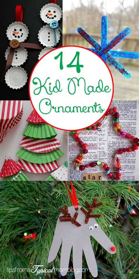 Kid Friendly Christmas Tree Decorations 9 Cute Kid Friendly Diy