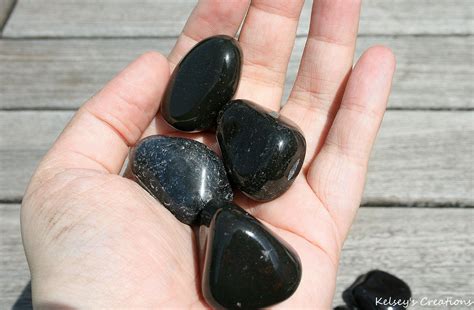 Tumbled Black Onyx Healing Stone Healing Crystal Etsy Singapore