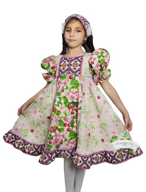 russian dance costume cherry scenic costume girl russian dress folk dress russian souvenir