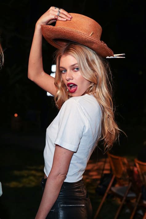 Stella Maxwell X 7 For All Mankind Fall Winter 2018 Launch Dinner In