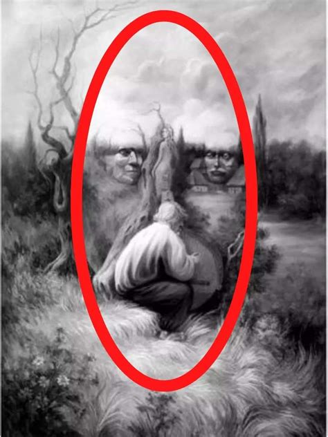 If You Can Spot All 6 Faces In This Tricky Optical Illusion You May Be