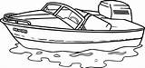 Motorboat Dock Coloring sketch template
