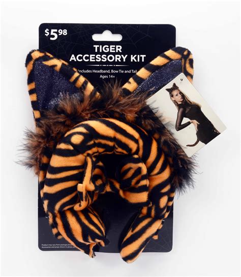 Tiger Adult Halloween Costume Accessory Kit