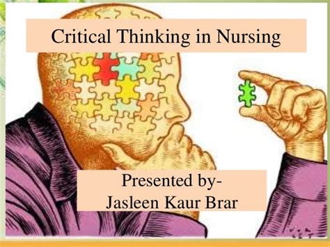 Critical Thinking In Nursing