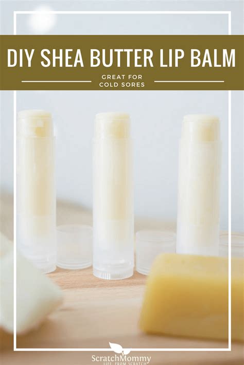 Oct 08, 2020 · cocoa butter is an incredible ingredient for a winter lip balm. DIY Shea Butter Lip Balm (great for cold sores) | Scratch Mommy