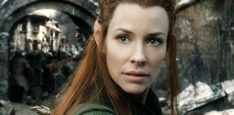 Evangeline Lilly As Tauriel Close Up The Battle Of The Fiv Cultjer