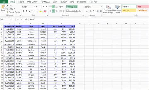 Sorting In Excel By Dates
