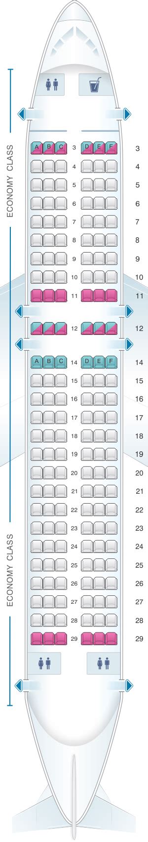 Get Airbus A319 Seating Chart Allegiant Air Images Airbus Way