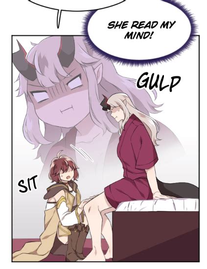To watch the full manga, download the app webtoons and search for mage & demon queen. Queen Vel pout Mage and Demon Queen : pouts