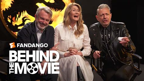 Laura Dern Sam Neill And Jeff Goldblum Discuss How It Feels To Be Back In Jurassic World