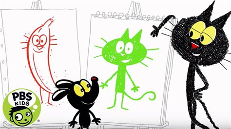 How To Draw Scribbles Pbs Kids Youtube