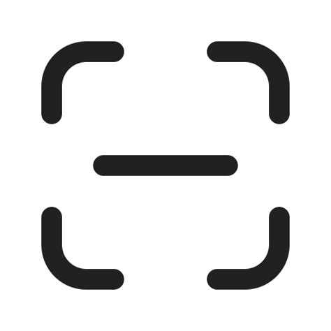Scan Dash Regular Icon In Fluent Line 24px