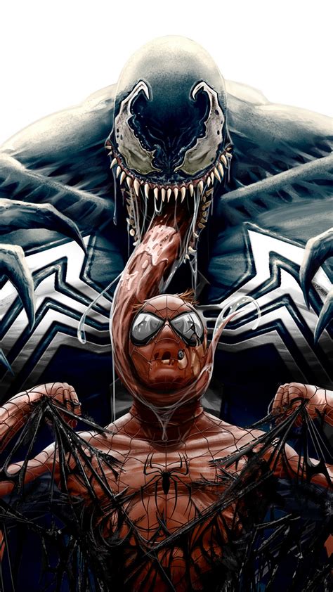 Venom Vs Spider Man Artwork 4k Wallpapers Hd Wallpapers