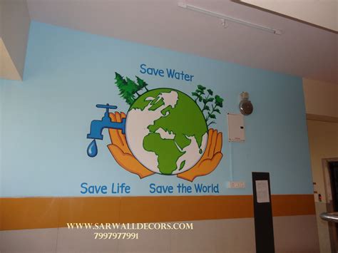 Wall Painting Ideas For Kindergar3d Wall Painting For Play School