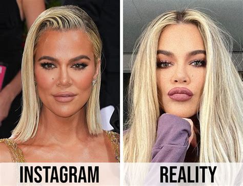 Heres What Khloé Kardashians Face Really Looks Like Without Instagram
