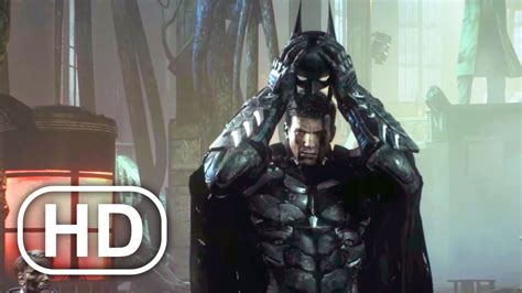 Batman Unmasked Infront Of Everyone Scene 4k Ultra Hd Arkham Series