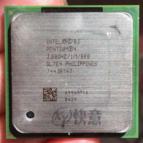 Intel Pentium 4 3 Ghz P4 30 Socket 478 1m 800 Sl7pm Specifications Eo