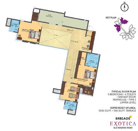 Brigade Exotica In Old Madras Road Bangalore Price Brochure Floor