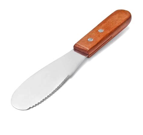 Homesen Heated Stainless Steel Butter Knifewooden Butter Knifewood