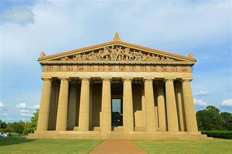 Parthenon In Nashville Tennessee Usa Stock Photo Image Of Facade