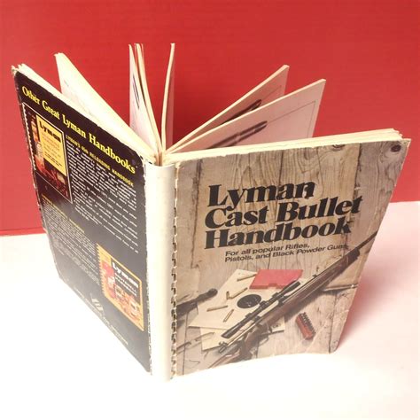 Mavin 1973 Lyman Cast Bullet Handbook Reloading Manual For Rifles
