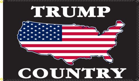 trump country 3 x5 flag rough tex® 100d