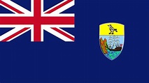 Bandera e Himno de Santa Elena (Reino Unido) - Flag and Anthem of Sant ...