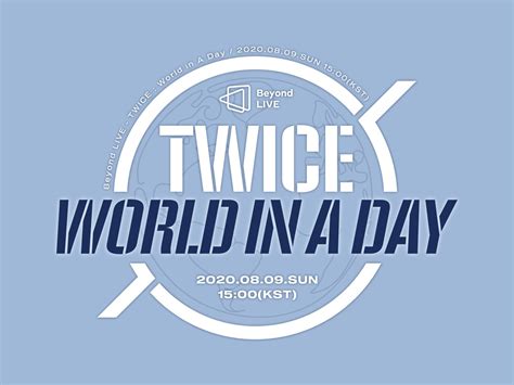 Twice Anuncia Concierto En Línea World In A Day A Través De La