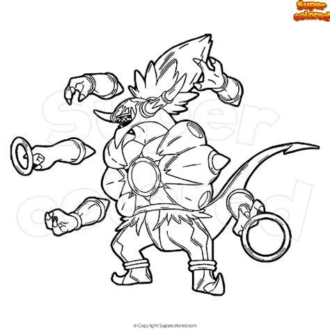 Hoopa Pokemon Coloring Pages