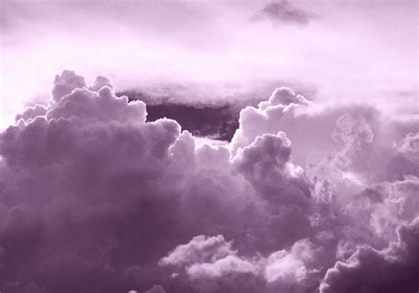 Vliestapete Himmel Lila Wolken Natürliche ästhetik Tenstickers