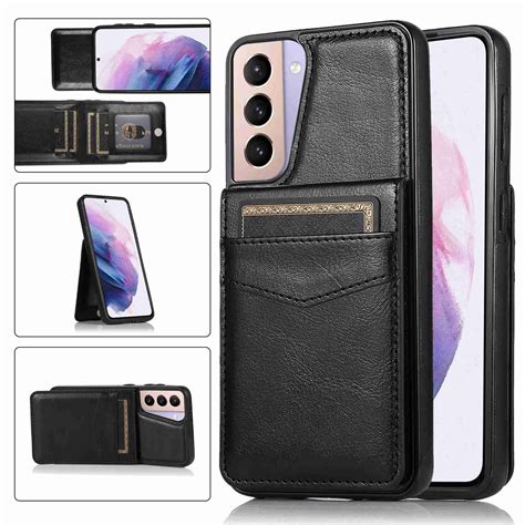 Dteck Back Wallet Phone Case For Samsung Galaxy S21 4g 5g With Id