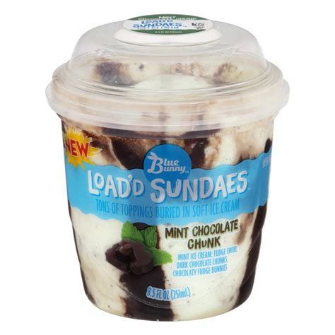 Save On Blue Bunny Loadd Sundaes Mint Chocolate Chunk Order Online