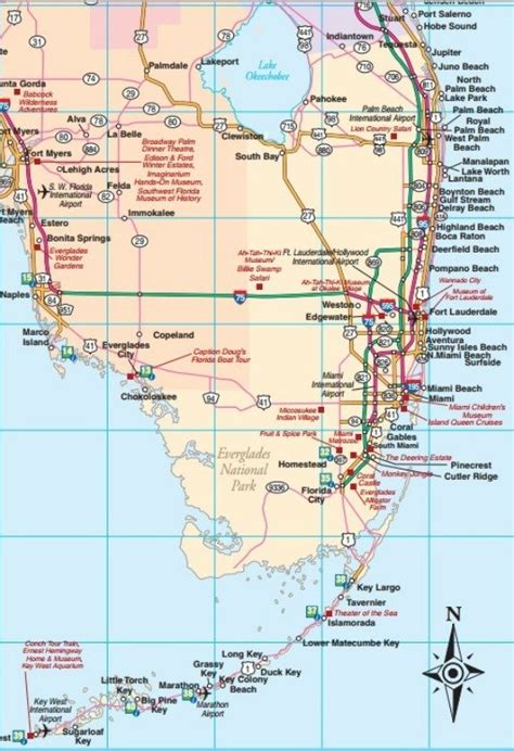Florida Road Maps Statewide And Regional Printable And Zoomable