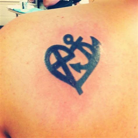 61 Best Faith Hope Love Anchor Tattoo Outlines Images On